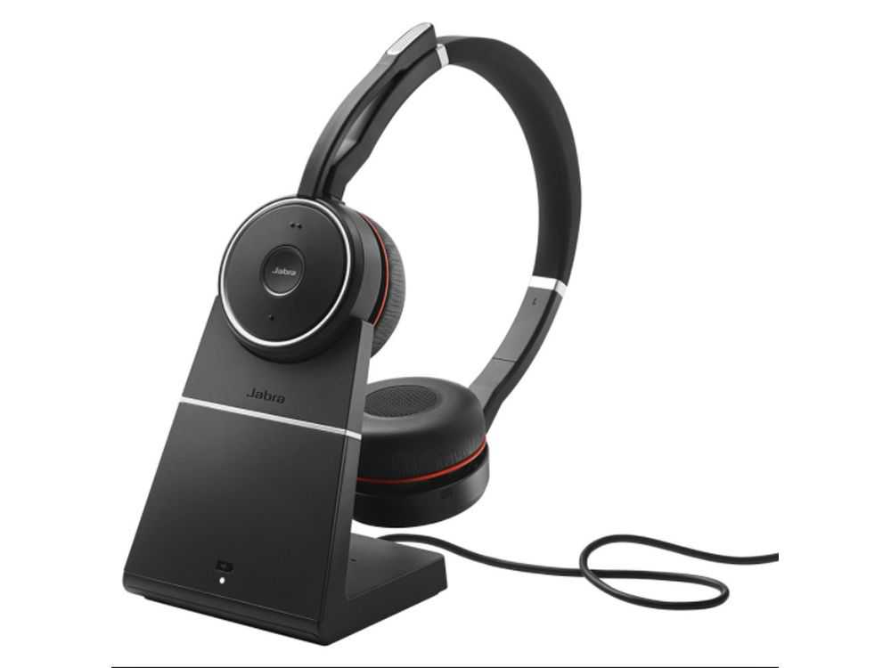 Jabra Evolve 75 Stereo MS Charging stand & Link 370 € 398.95
