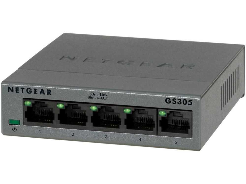 5 poorts gigabit switch metalen behuizing Gigabit 10/100/1000 Mbps € 29.95