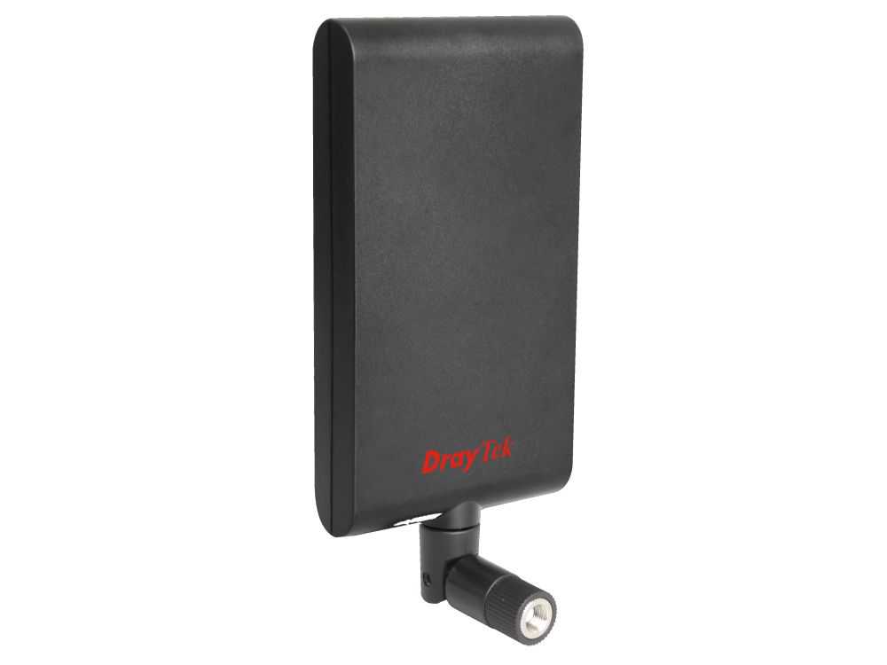 DrayTek Paneel antenne 802.11a/n/ac  7.5dBi 10dBi (5GHz), reverse SMA connector € 39.95