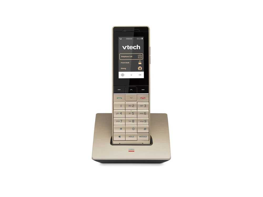 1-Line Touchscreen SIP Cordless Accessory Phone (DECT) € 197.95