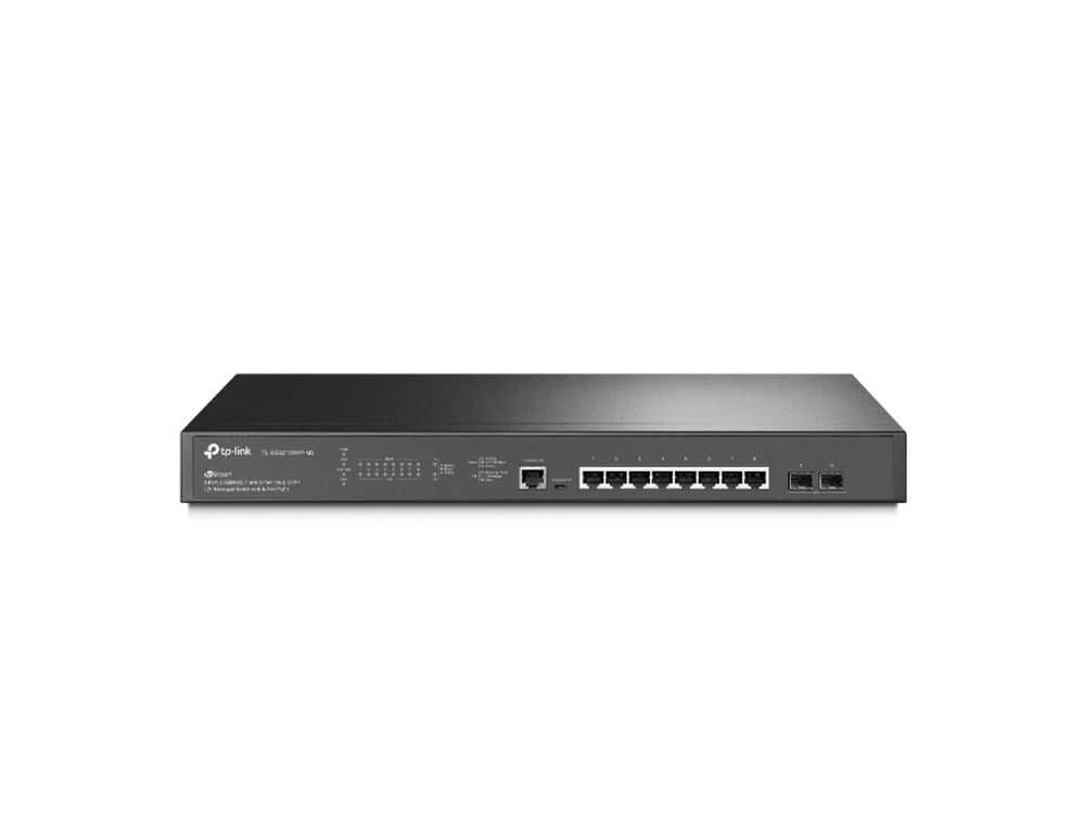 JetStream 8-Port 2.5GBASE-T and 2-Port 10GE SFP+  L2+ Managed Switch with 8-Port PoE+ € 449.95
