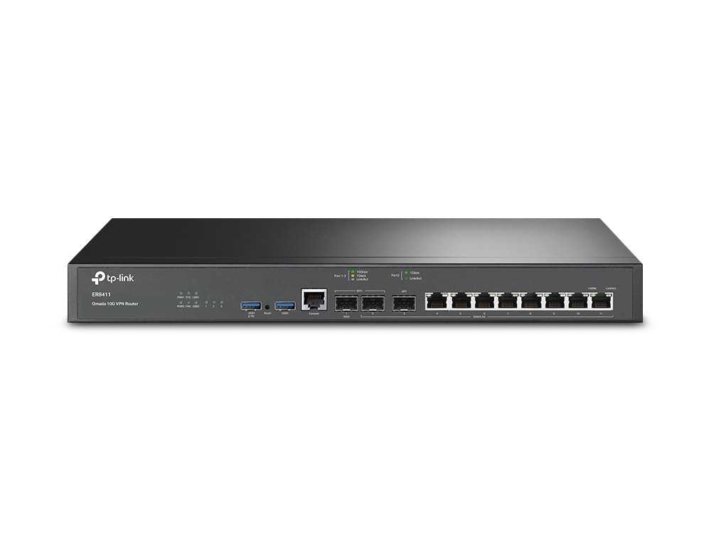TP-Link TL-ER8411 Multi-WAN Gigabit VPN router w/ SFP+ € 649.95