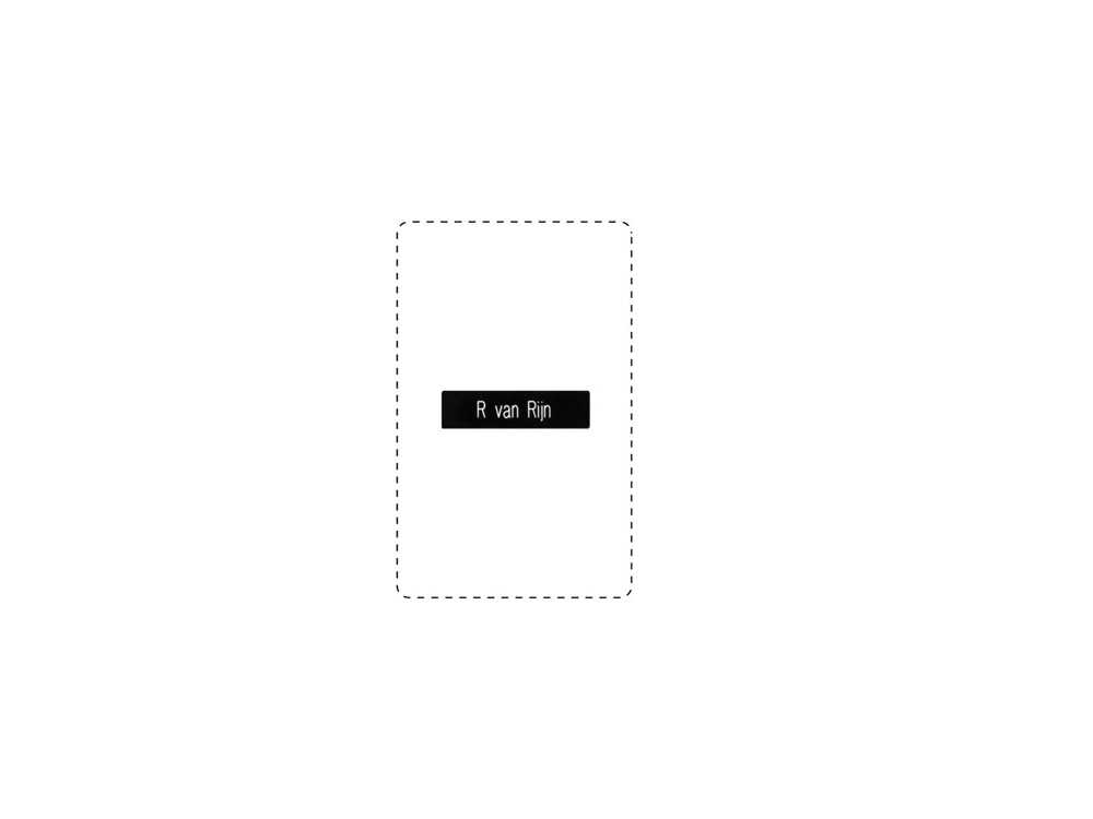 Naamlabel ProLine 2V/4V, ProLine SIP Compact incl. graveren € 12.95