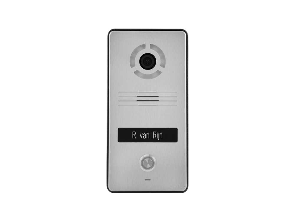 Robin SlimLine SIP, IP camera, Two tone Silver/Black,1 toets (opbouw) € 1225.95