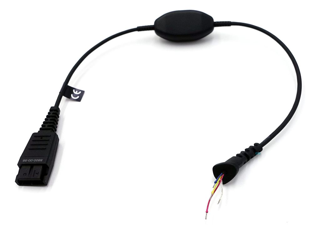 QD cord for Ascom Mute function