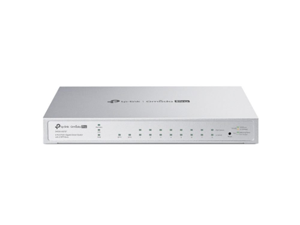 Omada Pro 8-Port PoE+ GB Smart Switch with 2 SFP