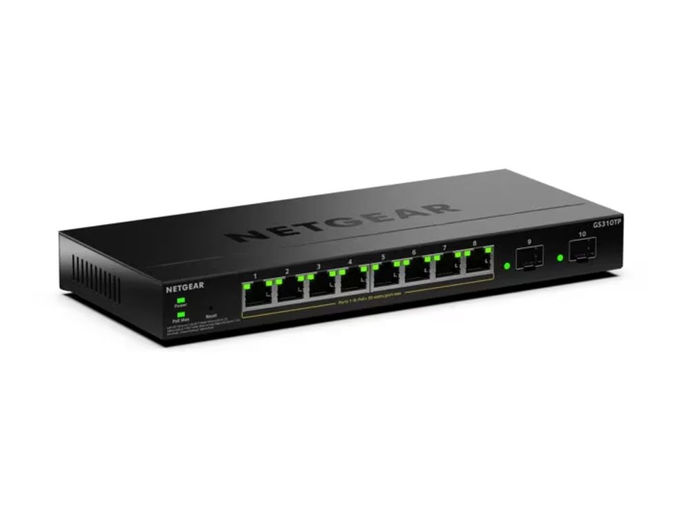 S350 8P GE POE+ SMART SWITCH (GS310TP)