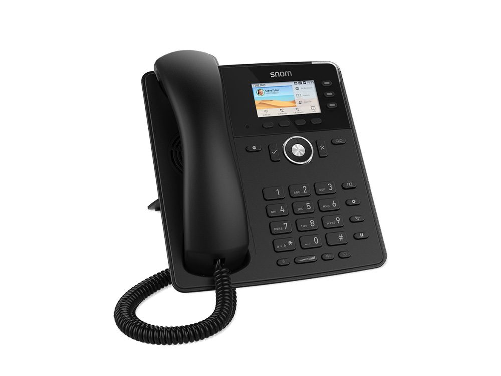 Global D717 Customized  Desk Telephone Black