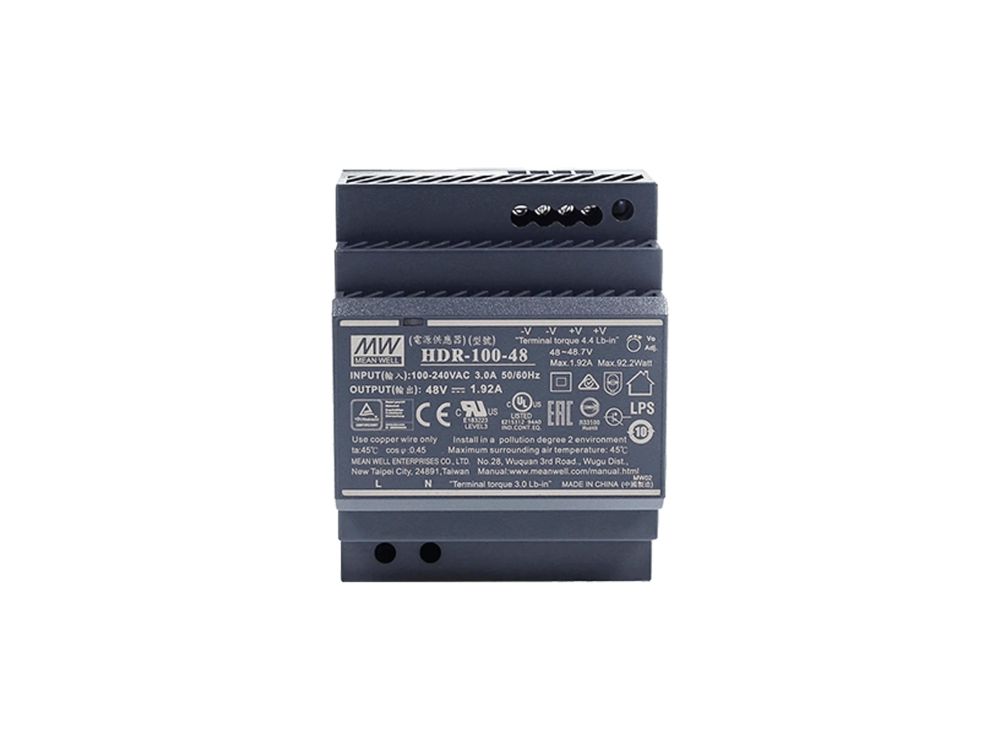2N Clip 2wire IP Switch Power supply 48VDC/1.92A, DIN rail