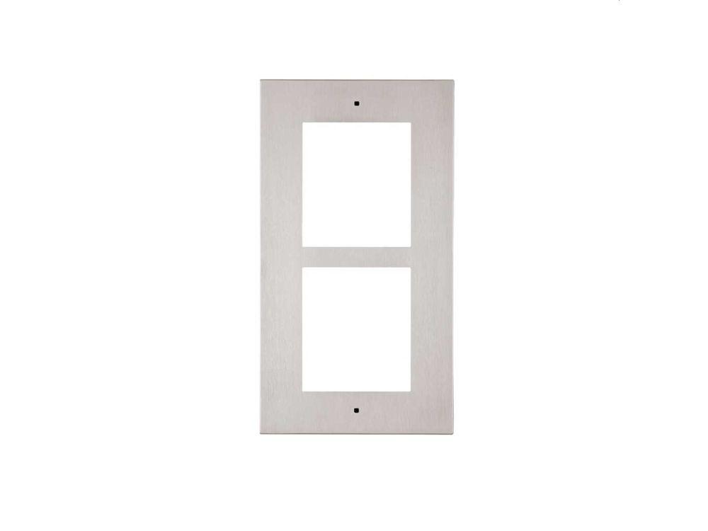 2N® IP Verso - Frame for flush installation 2 modules - nickel