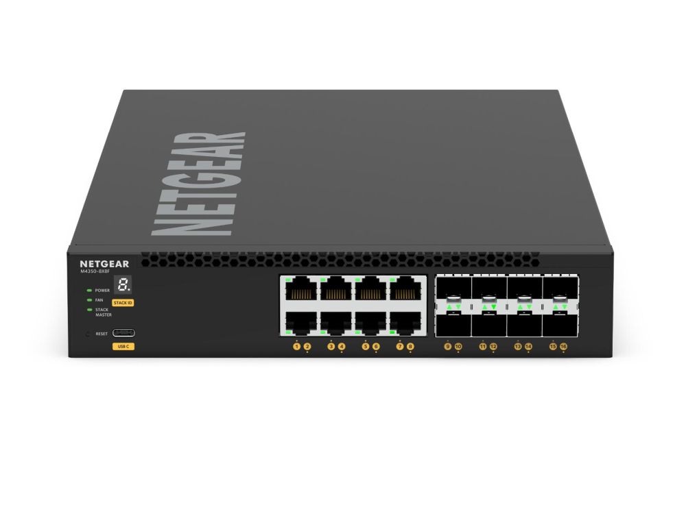 16PT M4350-8X8F MANAGED SWITCH