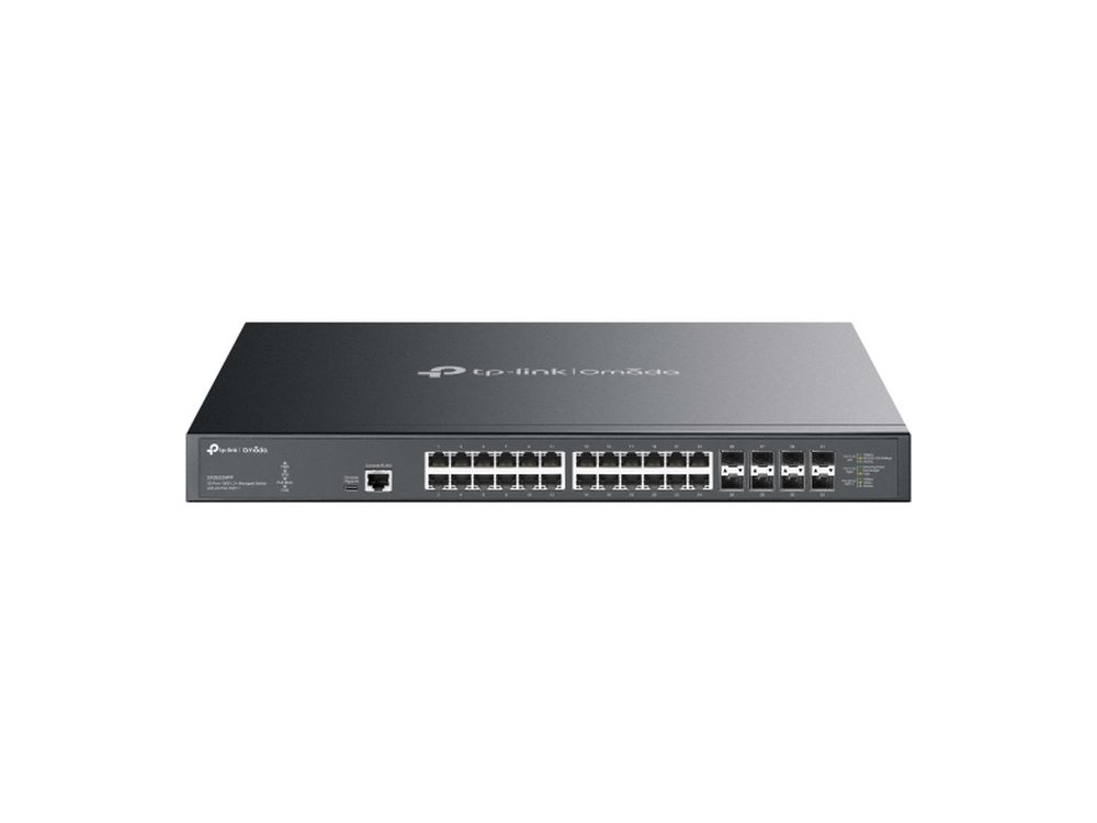 SX3832MPP Omada 32-Port 10GE L2+ Managed Switch with 24-Port PoE++
