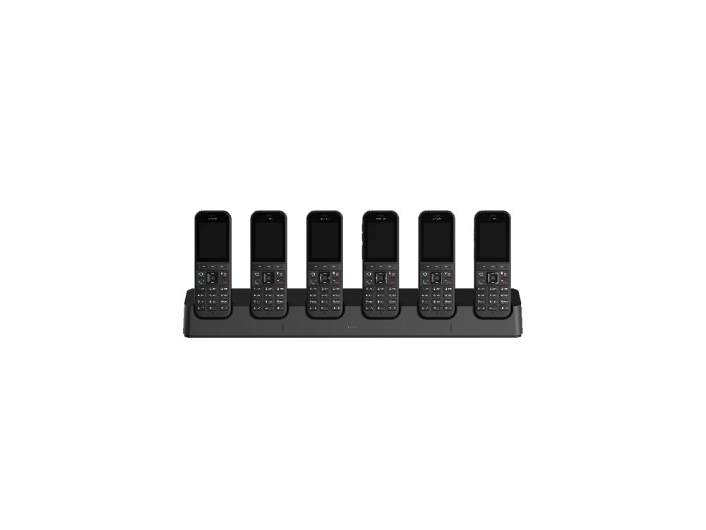 6x Multi-Charger Power supply for all S Series DECT Handsets, UK Power Cable included