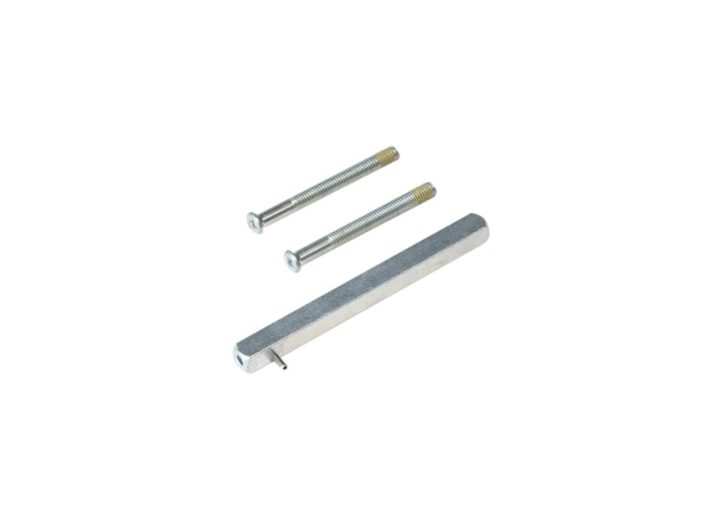 2N Fortis Handle - Spindle with screws set 8mm, 75 - 83mm