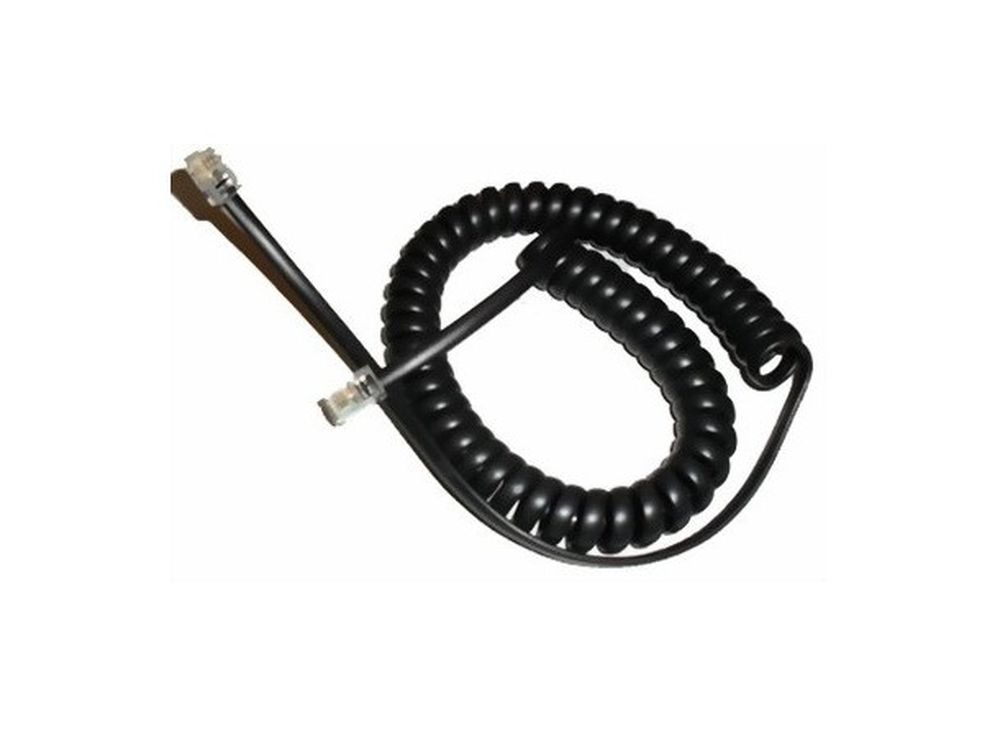 Handset cord 350mm RJ9/RJ9 (x10)