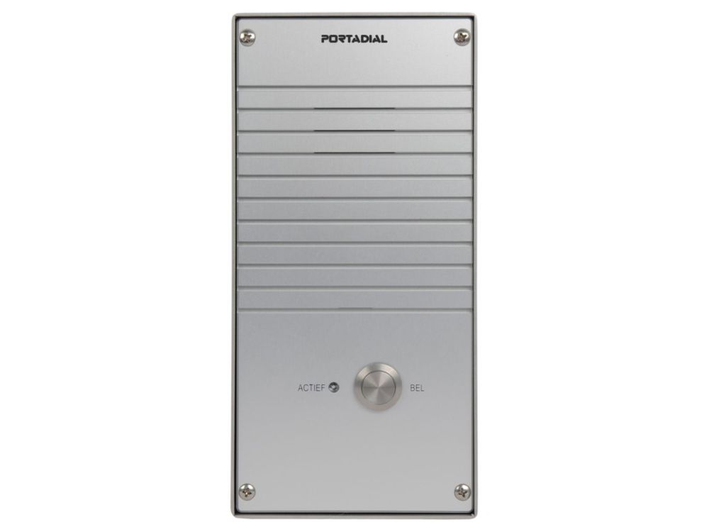 PortaDial SIP with 1 push button PoE