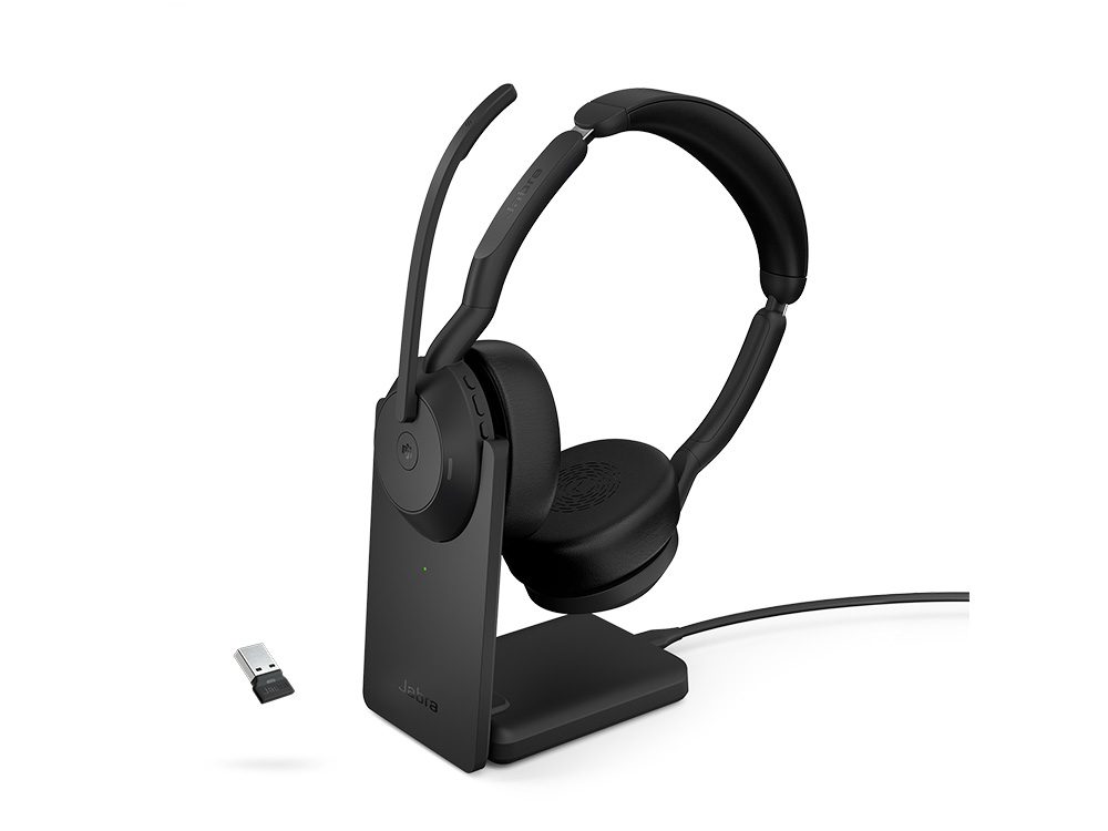 Jabra Evolve2 55 Link380a UC Stereo Stand