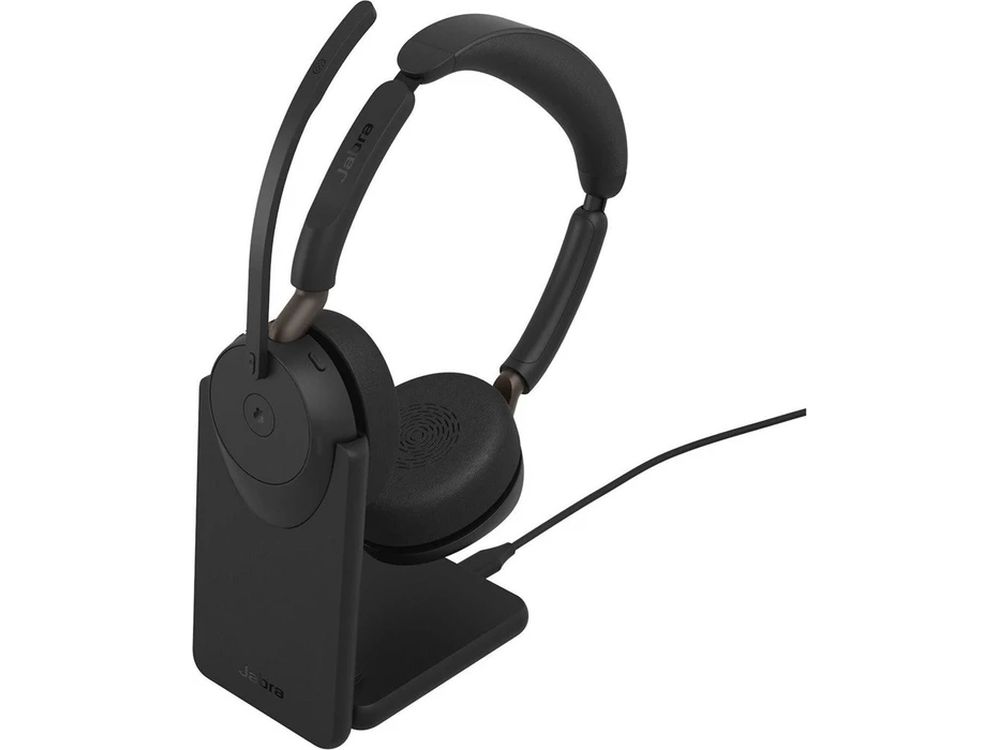 Jabra Evolve3 65 Stereo, LINK 390a, UC, Stand
