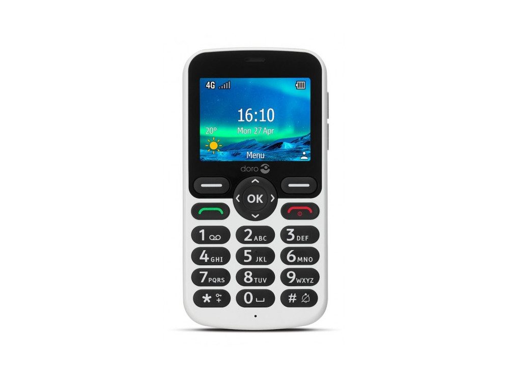 Doro 5860 - 4G Easy-to-use Bar Phone (Graphite)