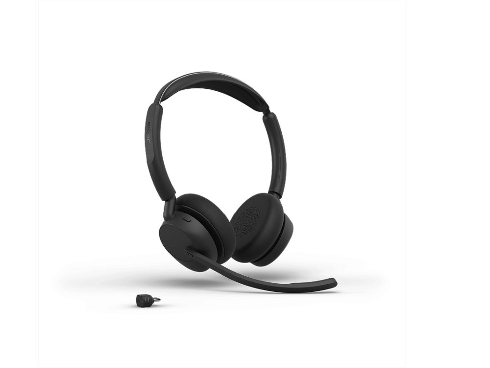 Jabra Evolve3 45 Stereo, LINK 390c, UC, Stand