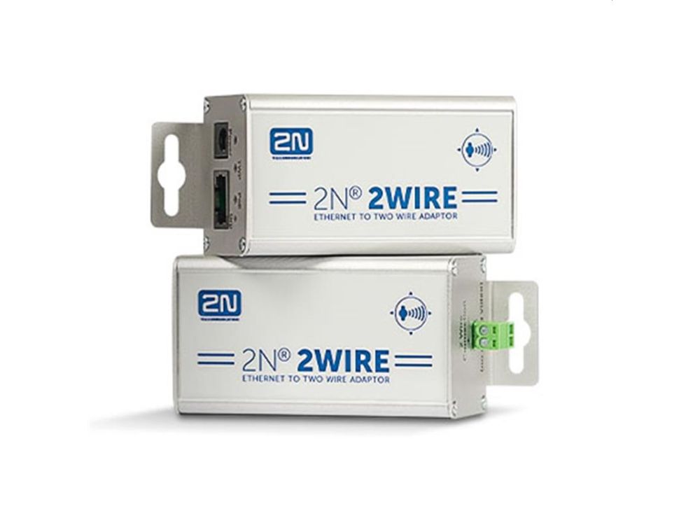 2N® 2Wire 2 pieces set with EU power supply plug