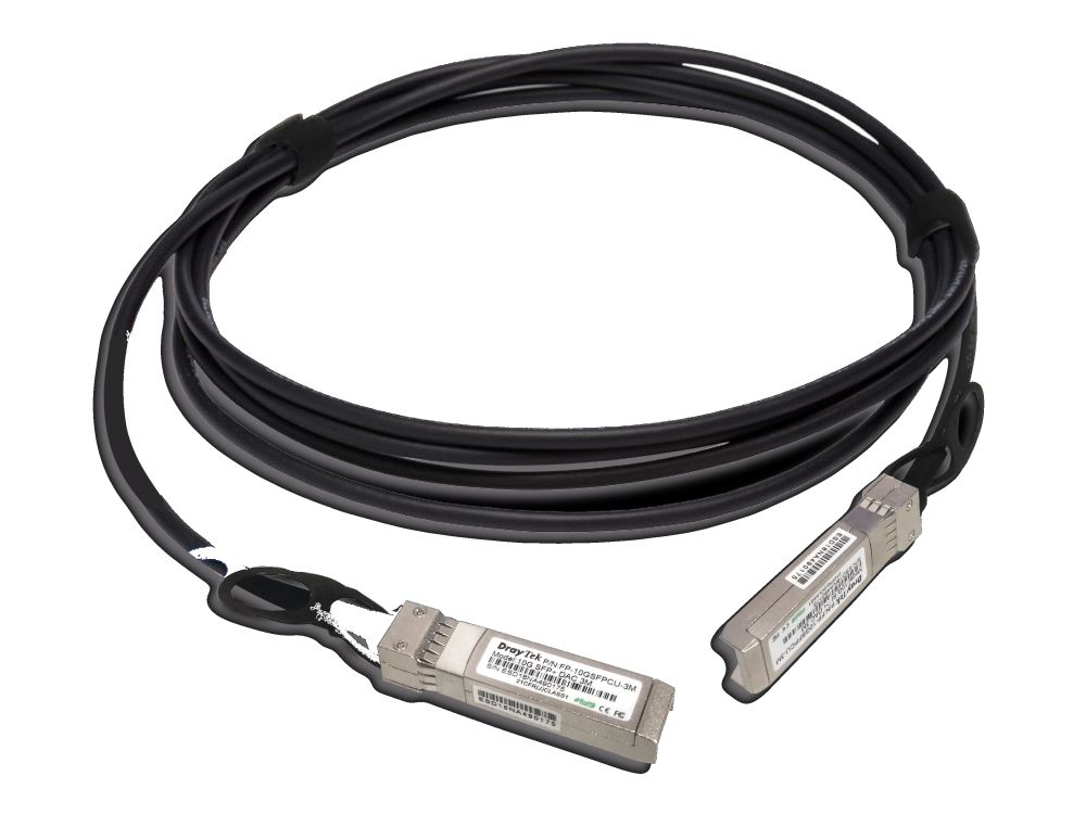 DAC kabel 10G SFP+ , 1 meter 10 Gbps en 1 Gbps