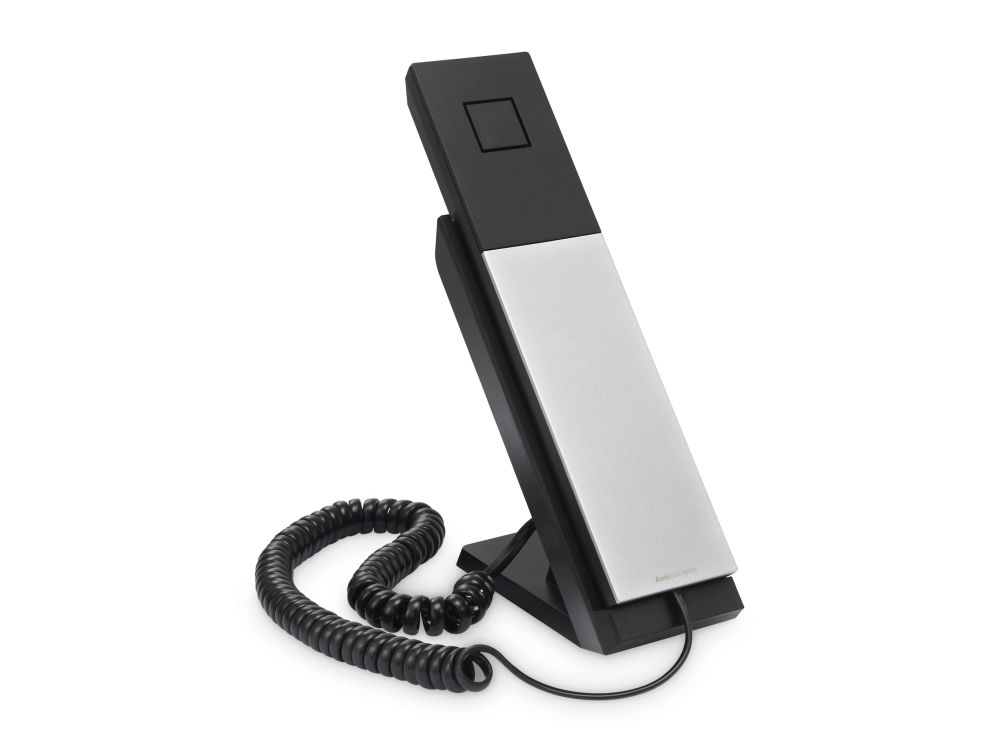 NG-A3311 Silver & Black 1-Line Analog Corded TrimStyle Phone