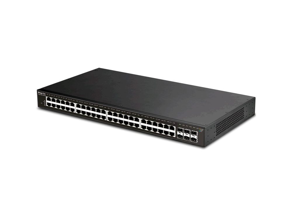 VigorSwitch G2540x 48 poorts Gigabit + 6 10G SFP+  poorten