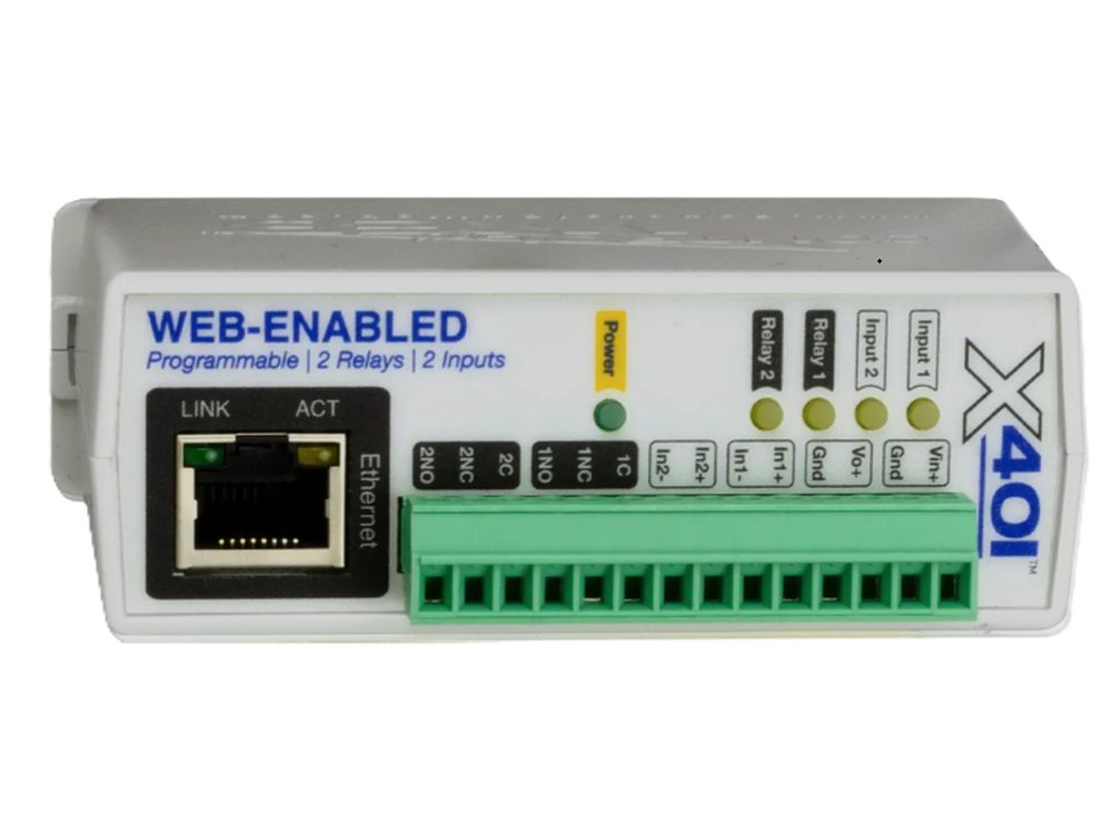 2N External IP Relay (2 output, 2 input)