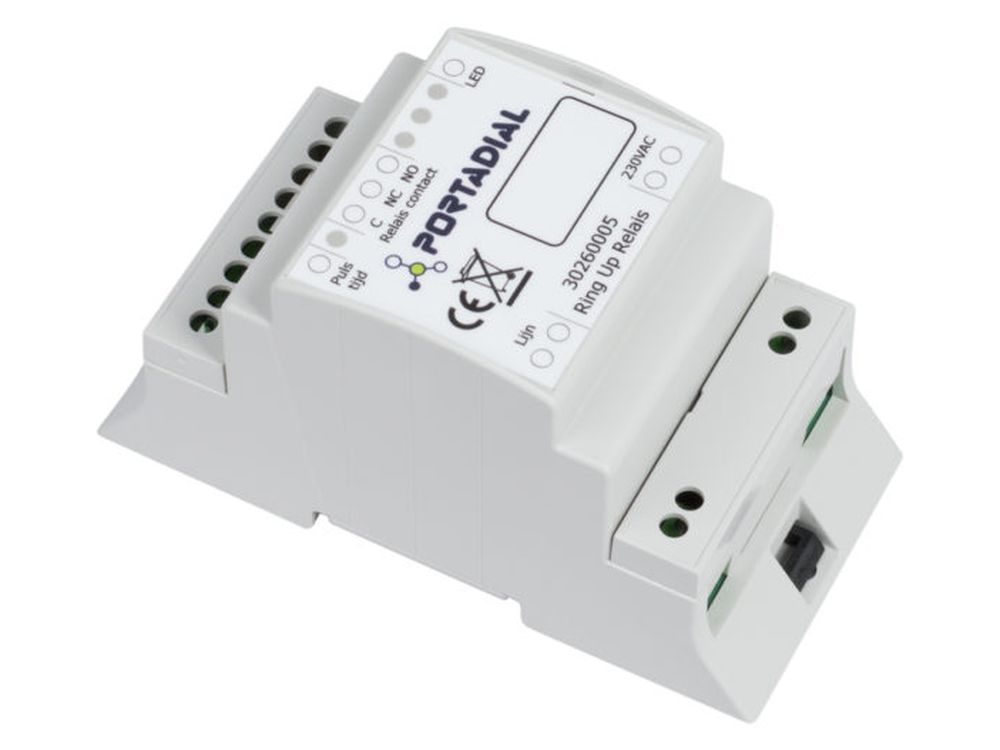 Ring-up-relais ( RUR) Dinrail 24VDC