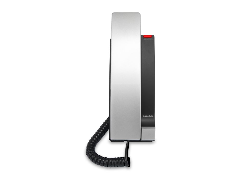 CTM-S2315 Silver Black 1-Line Contemporary SIP Corded Phone