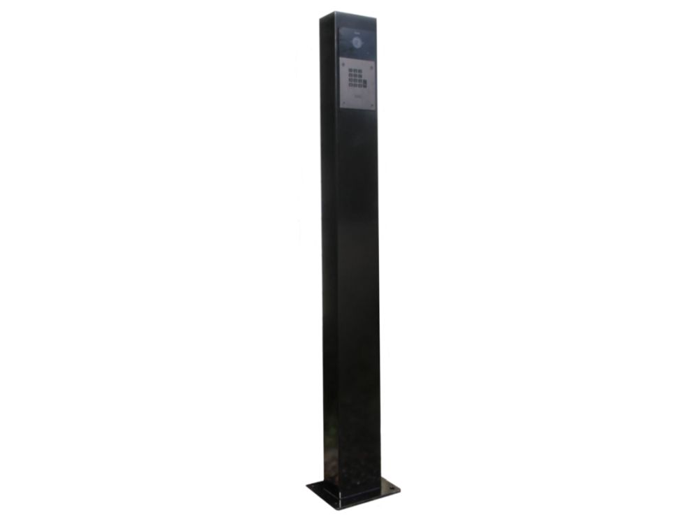 Aanmeldzuil voor FT600(K), RAL9005 1300x140x80mm