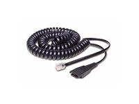 QD-RJ10 (coiled),  0,5 - 2 meters