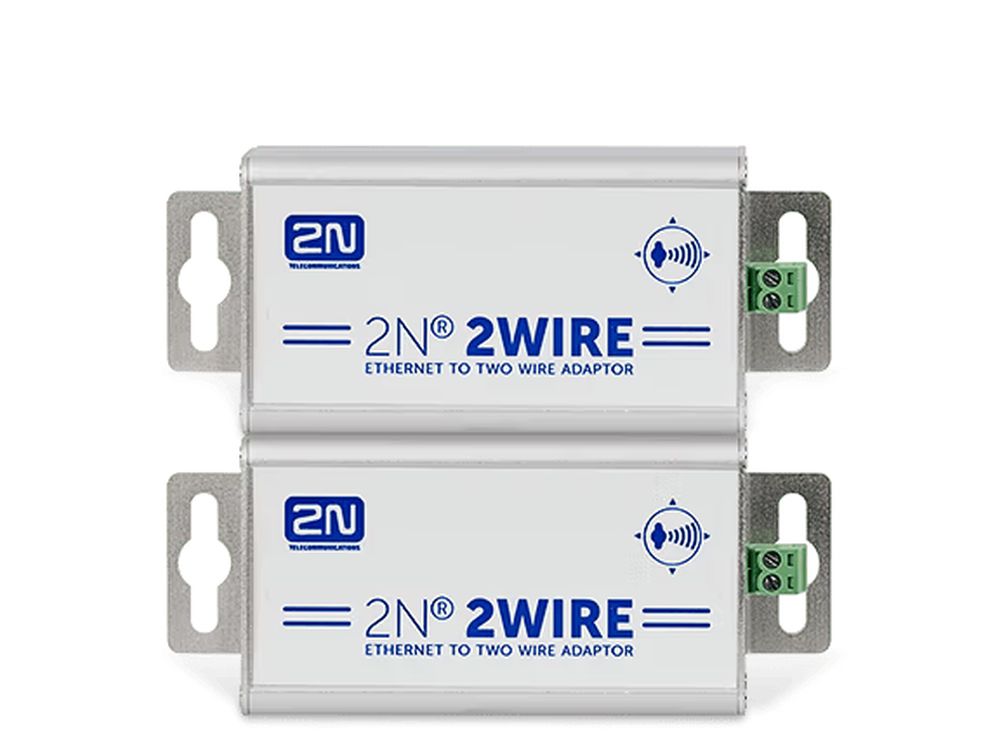 2N® 2Wire 2 pieces set with UK power supply plug